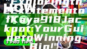 "Exploring the Excitement of Kaya918 Jackpot: Your Guide to Winning Big!"
